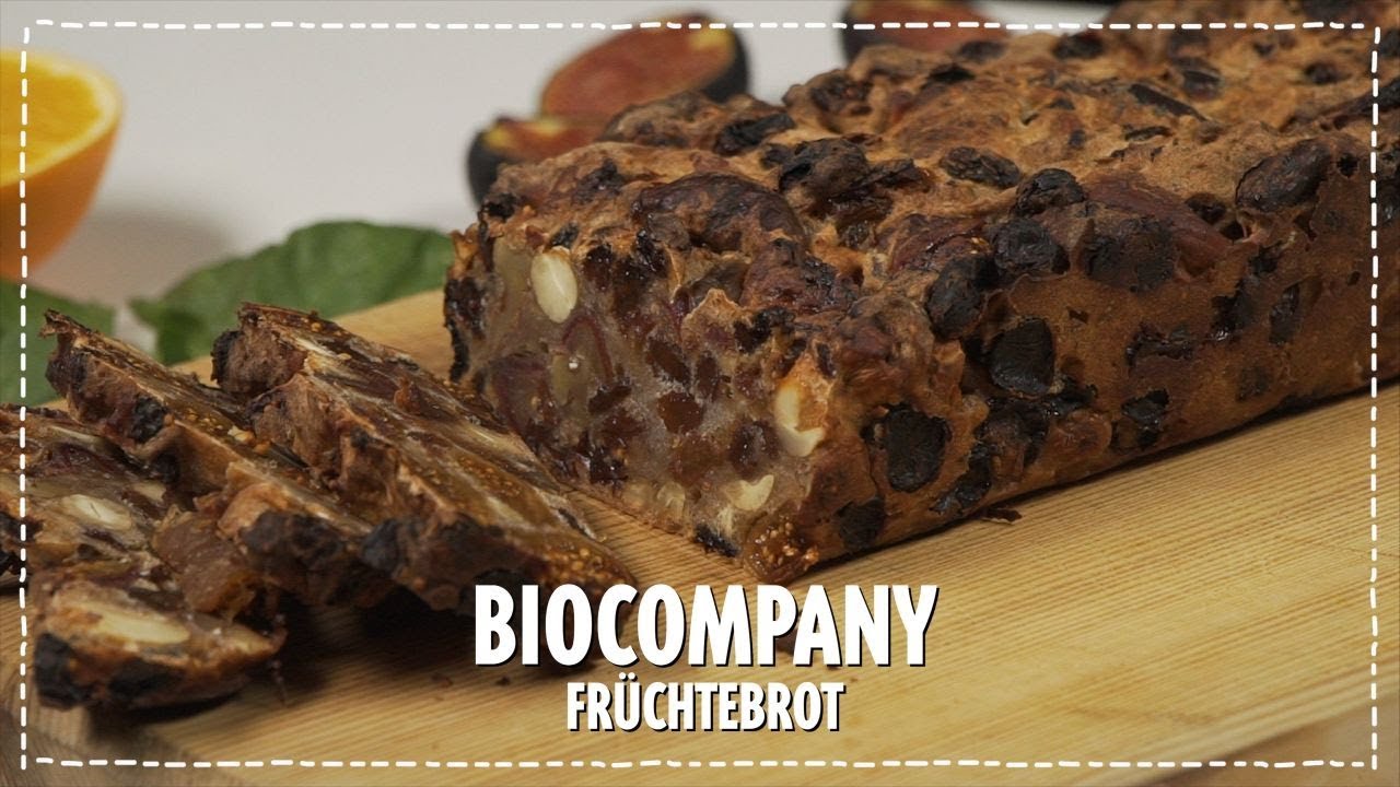 Früchtebrot-Rezept - vegan & weihnachtlich - BIO COMPANY