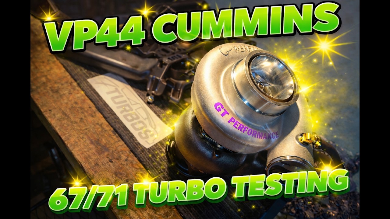 VP44 67/71 TURBO TESTING 
