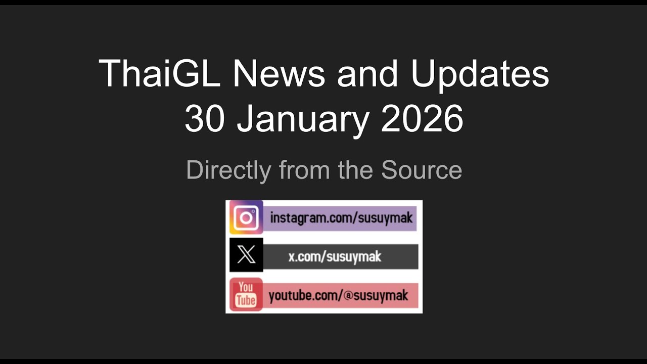 ThaiGL News (01/30/26) (FayMay, LingOrm, NamtanFilm, LenaMiu, Becky, ViewMim..)