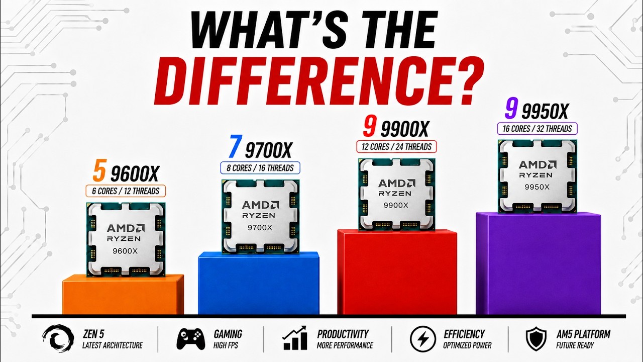 Which AMD CPU do you need? Every Ryzen 9000 series explained