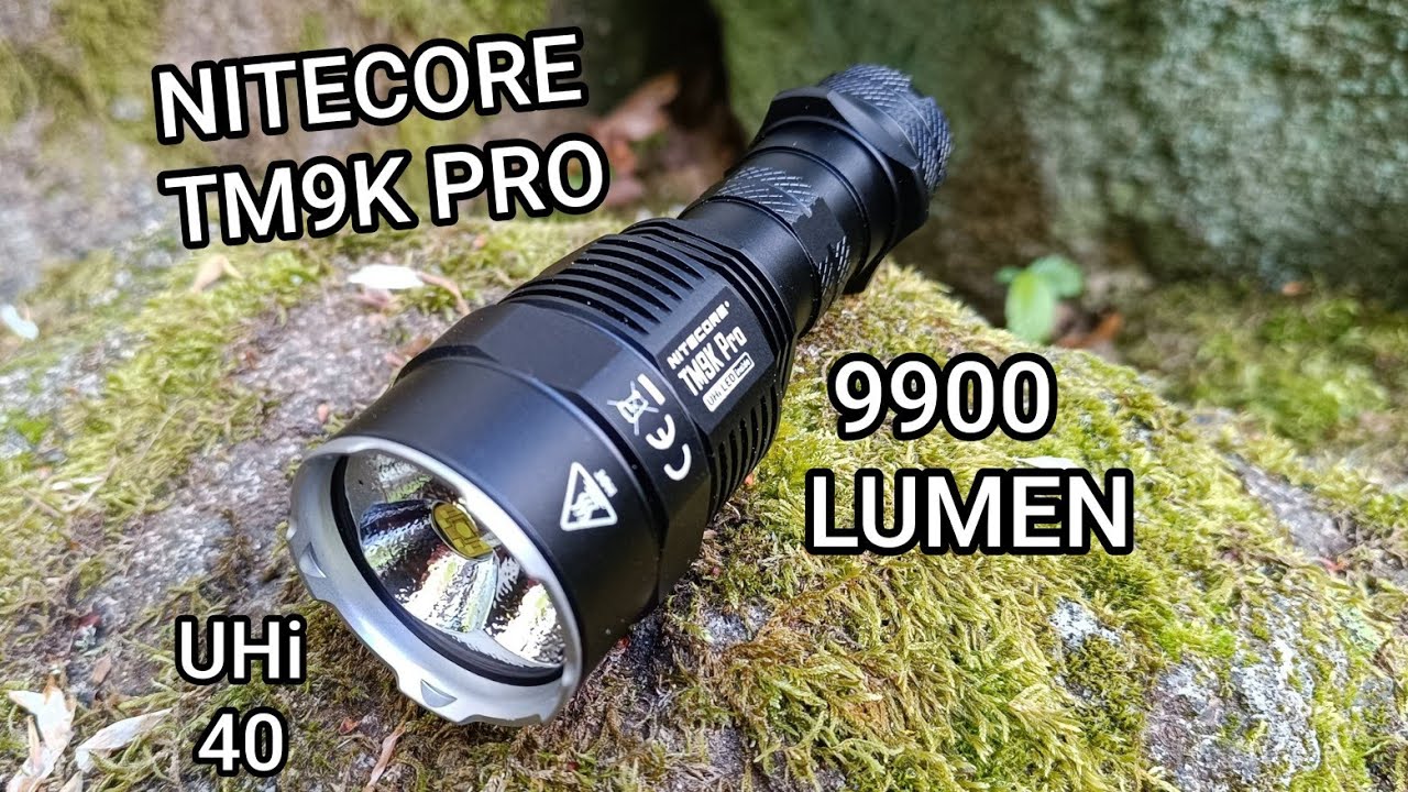 Nitecore TM9K Pro Led Taschenlampe 9900 Lumen UHi40 Review Flashlight keine MT2A Pro MH10 MH12 S