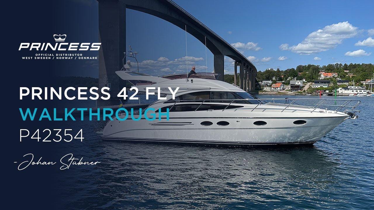 Princess 42 fly (2011)  Snabb walkthrough med Johan Stübner