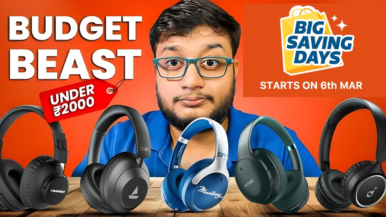 5 Best Headphones under 2000 you can't miss in Flipkart Big saving days