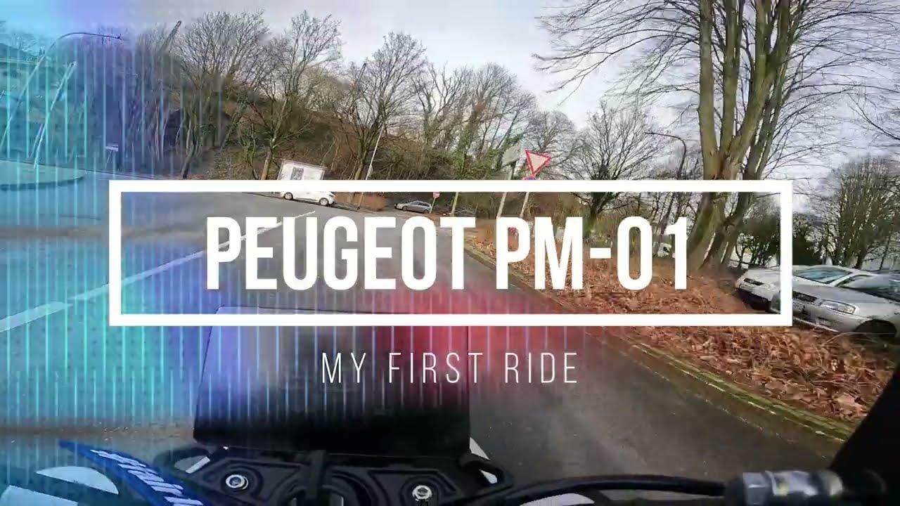 Peugeot PM-01 125 - My first ride...