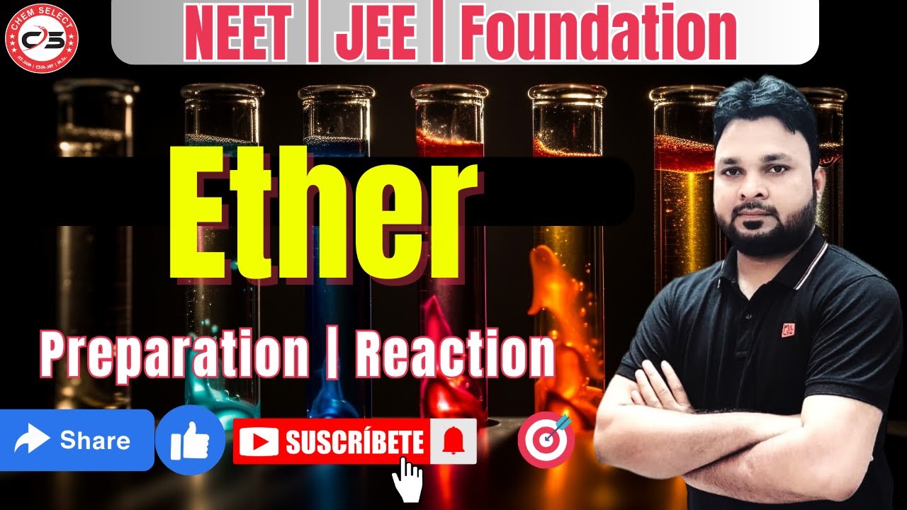 170+ Marks in Chemistry | ETHER in ONESHOT | Revision Lecture Ether | Tips, Tricks #Chemselect
