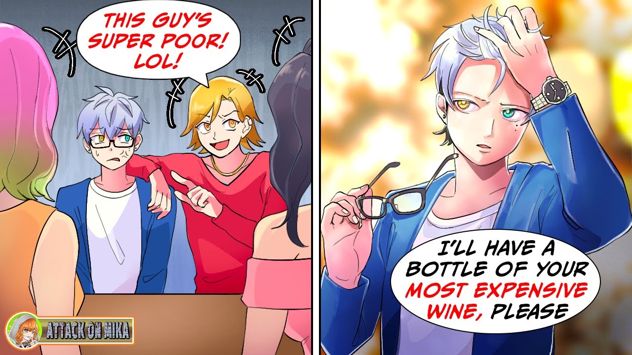 A coworker made fun of me at a match making party, so I revealed my true self... [Manga Dub]