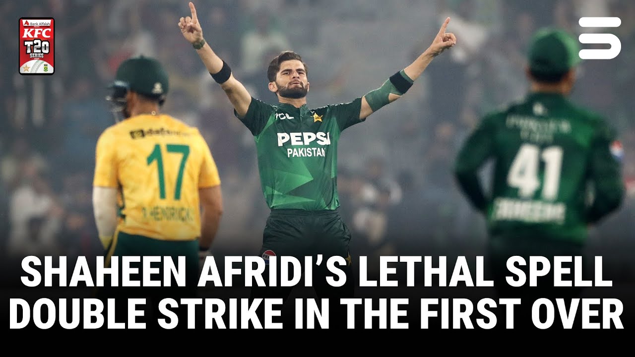 Shaheen Afridi&rsquo;s Lethal Start | Pakistan vs South Africa T20 Series 2025 | 3rd T20I | PCB | M3U13