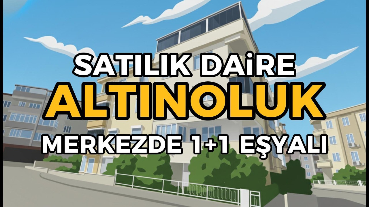 Altınoluk Merkezde | Eşyalı | Ayrı Mutfak | Yenilenmiş | Masrafsız 1+1 | #altınoluk #satılıkdaire