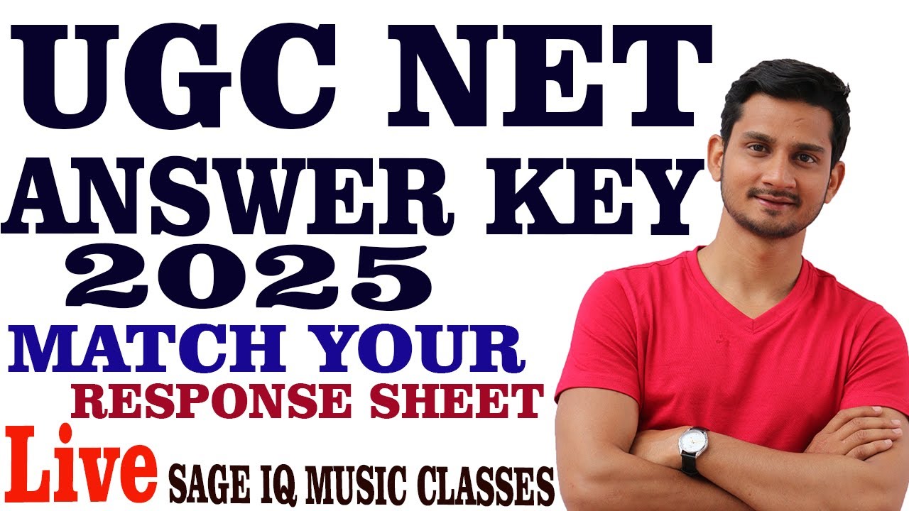 UGC NET MUSIC ANSWER KEY 2024 - 2025||NET JRF MUSIC||CHALLENGE YOUR ANSWER||#ugcnetjrf