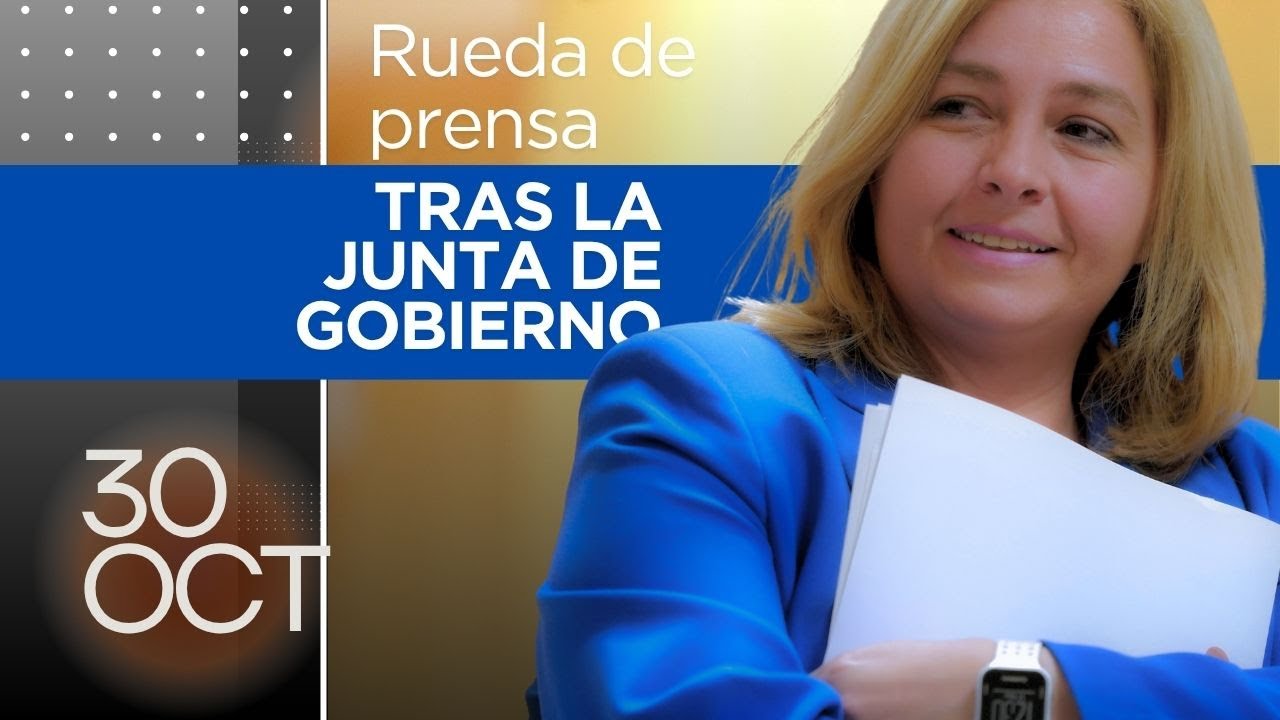 Rueda de prensa tras la Junta de Gobierno del Ayuntamiento de Madrid 30/10/2025
