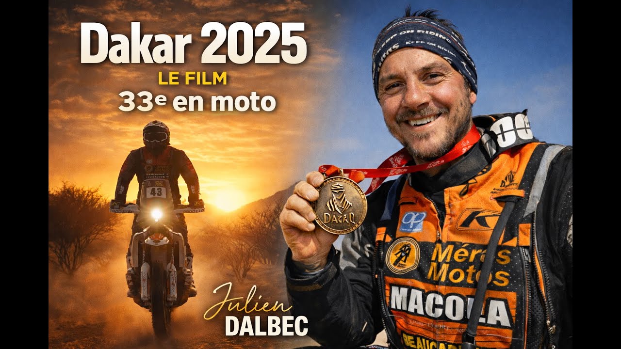 Dakar 2025 - Le Film / 33e en moto