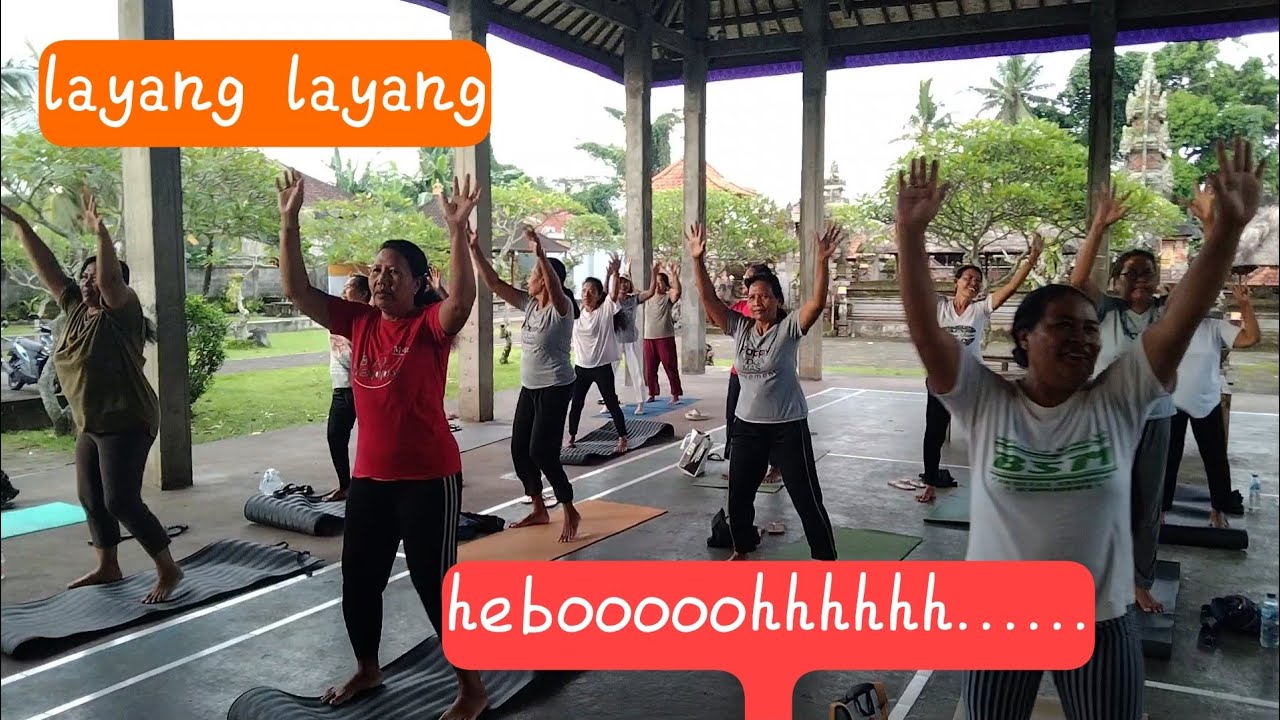 Layang_ Layang_ Bagus Wirata_ bersama BHM ( Bali Happy Movement)  mas bengkilesan ubud