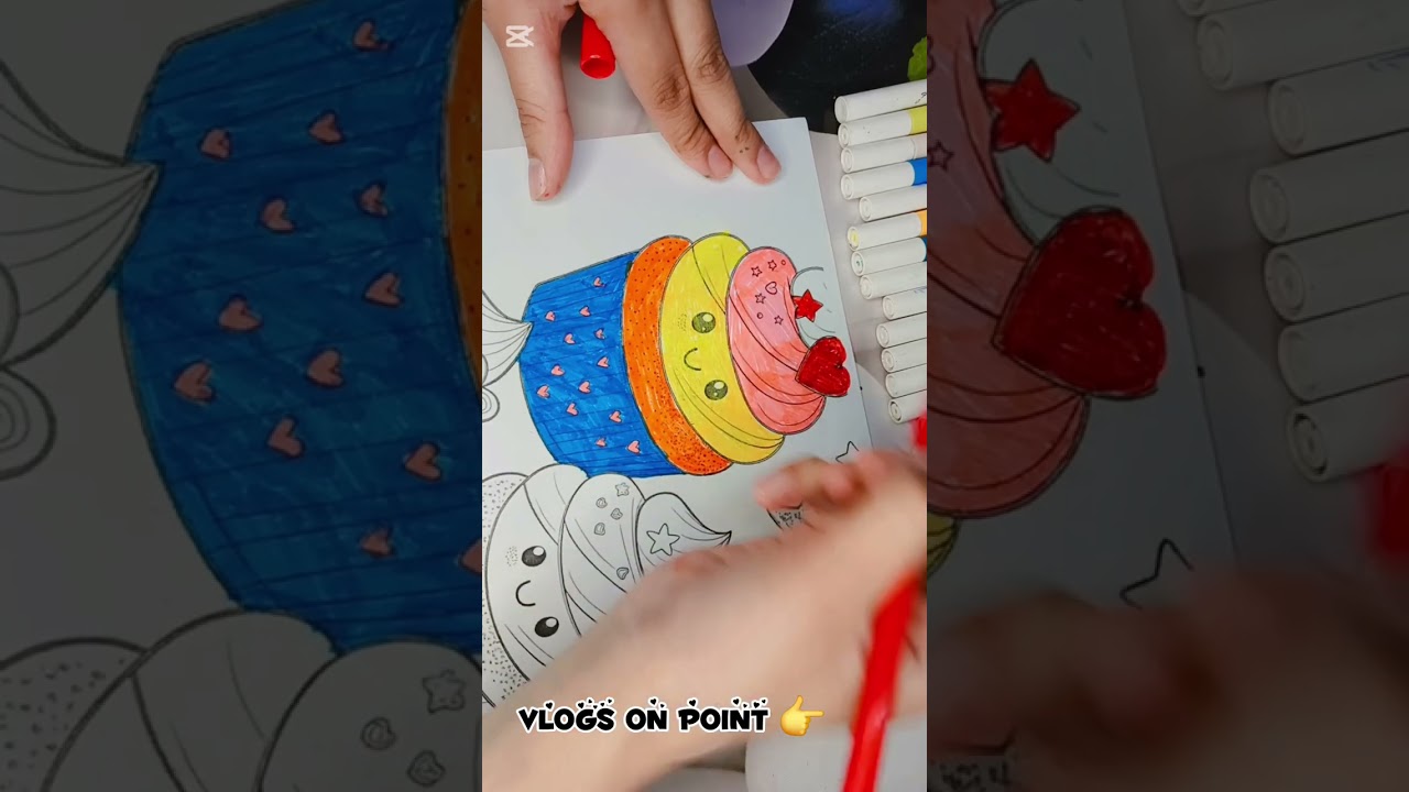 DIY paper cupcake # paper craft 