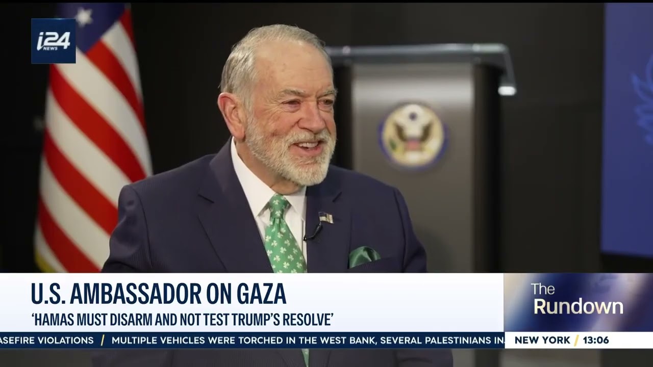 Mike Huckabee w rozmowie z i24NEWS: 