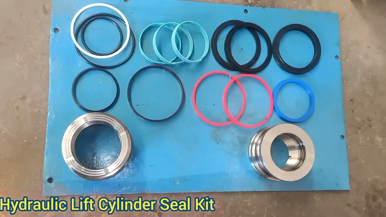 How to Escorts F 15 Hydra Crane Lift Cylinder Seal Kit Replacement...