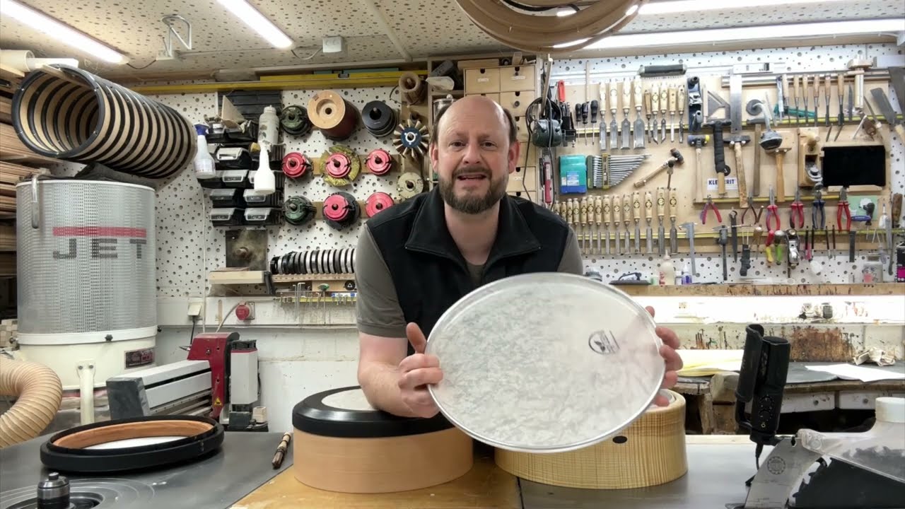 Synthetic drumheads on bodhrans
