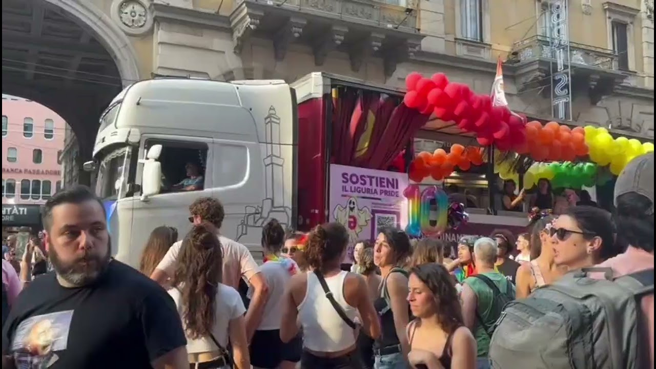Il Liguria Pride 2025 a Genova