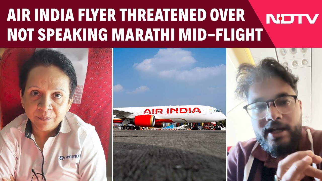 Marathi Language Row | Air India Passenger Threatened Over Not Speaking Marathi Mid-Flight