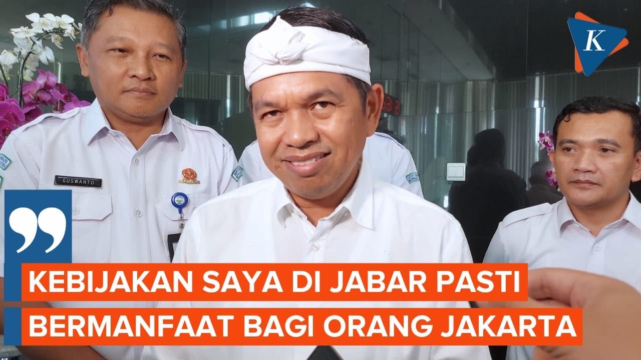 Atasi Banjir Jabar, Dedi Mulyadi: Kebijakan Saya Pasti Bermanfaat bagi Warga Jakarta