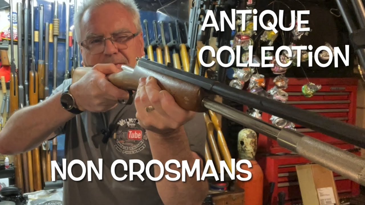 Reviewing the antique air rifles, part A the non Crosmans. Daisy, Quackenbush Haenel & more