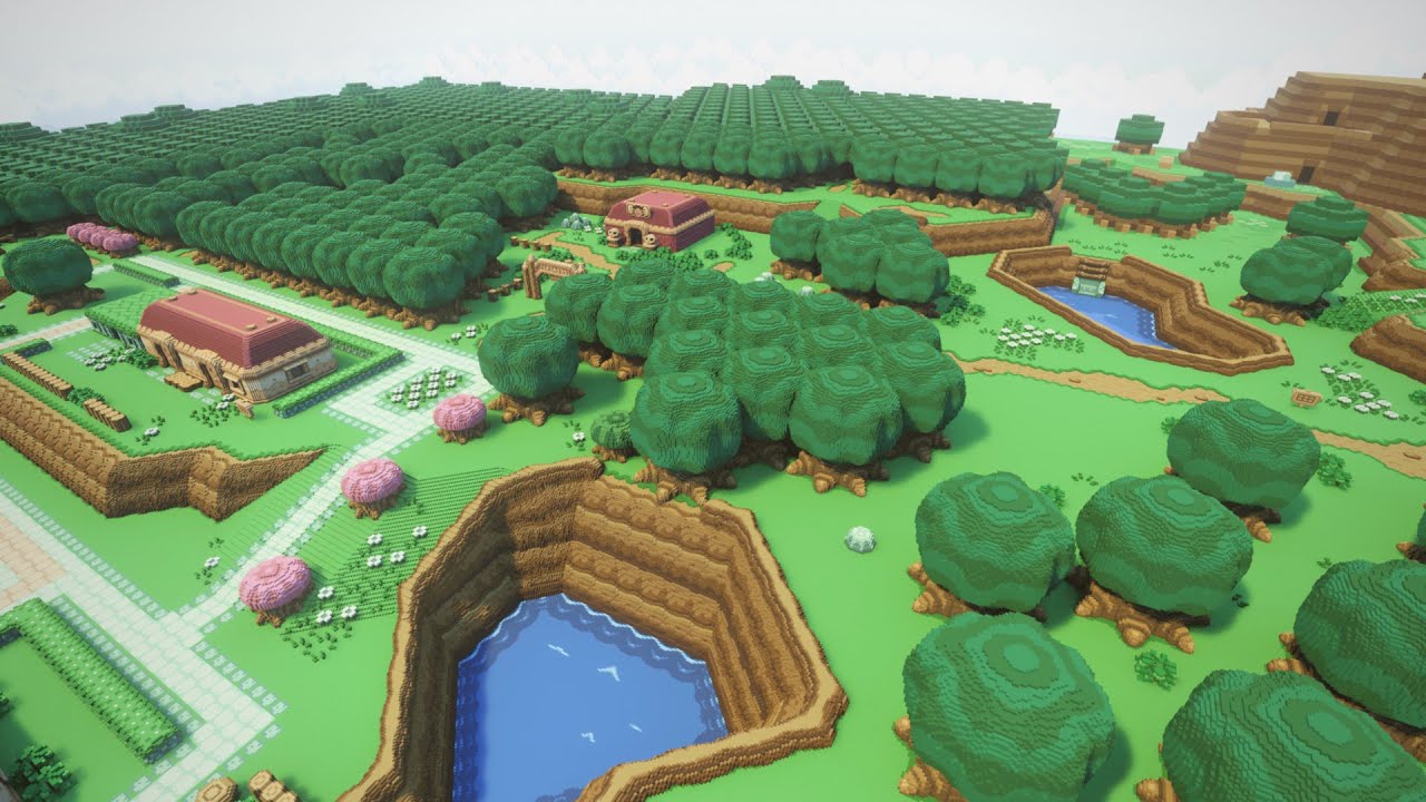 The Legend of Zelda: A Link To The Past - Kakariko Village [Restored]