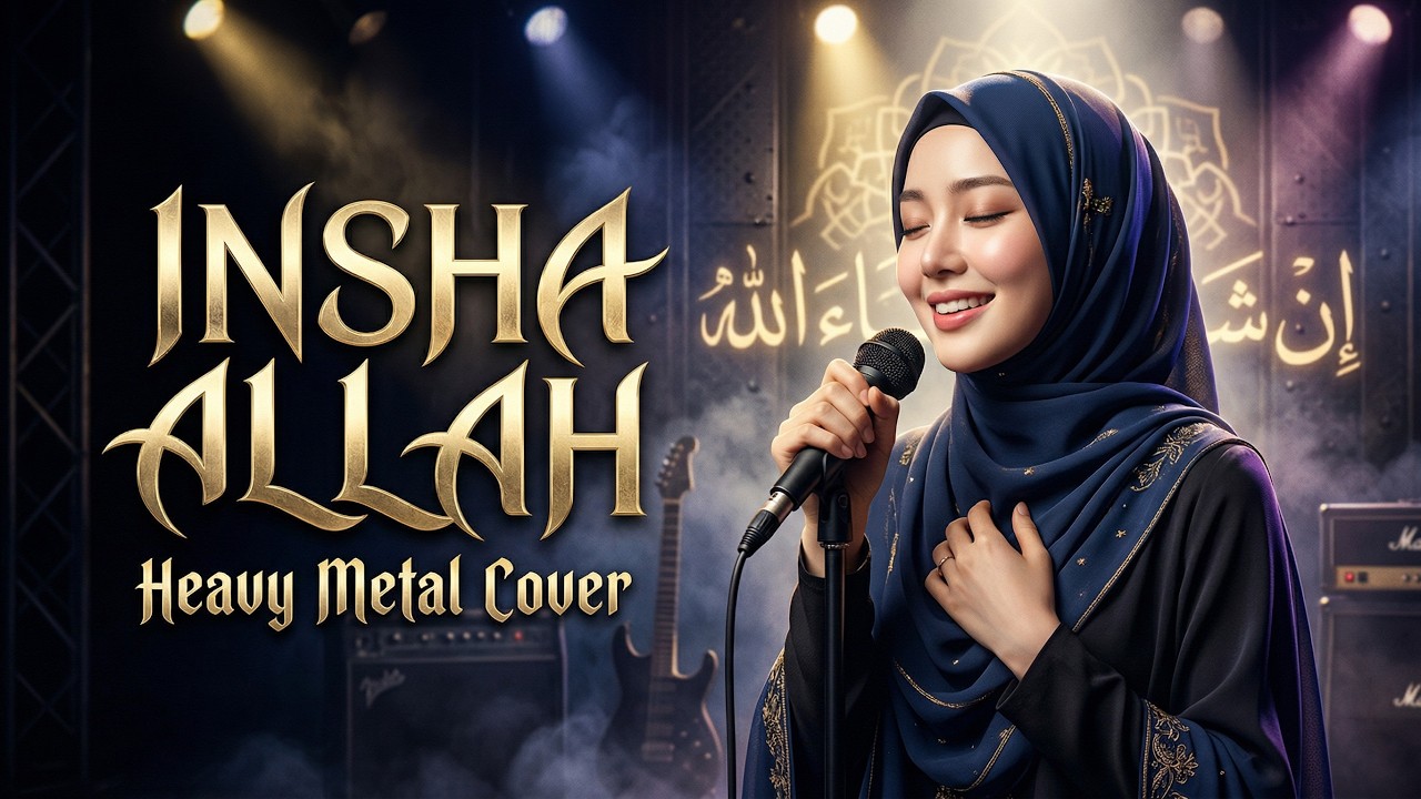 INSHA ALLAH - Maher Zain feat. Fadly Padi | Heavy Metal Religi Cover
