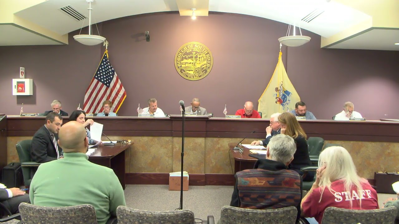 Borough council meeting September 22nd 2025