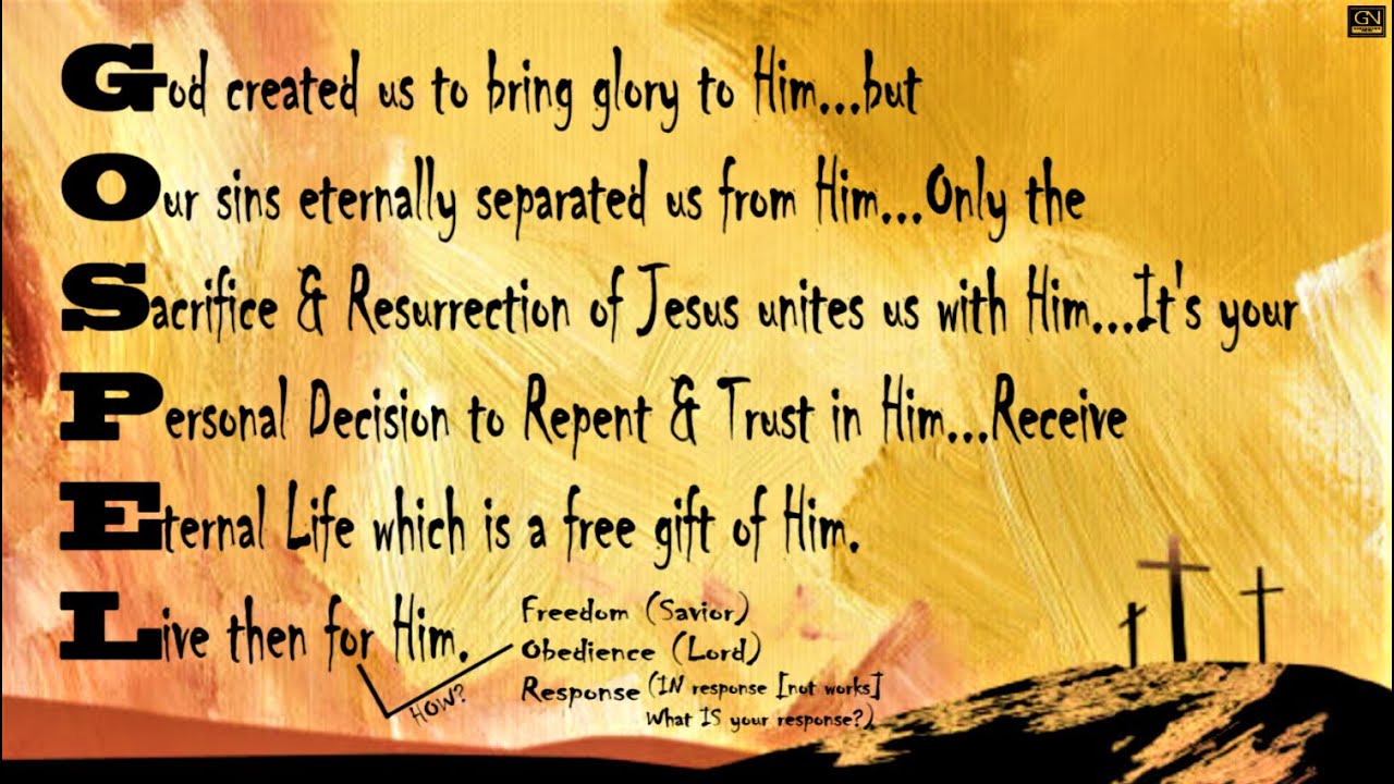 What Is The Full Gospel Message of Jesus Christ || Understanding How to Share the Gospel