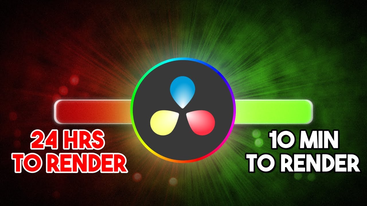 Speed up your Render times by 5X in Davinci Resolve
