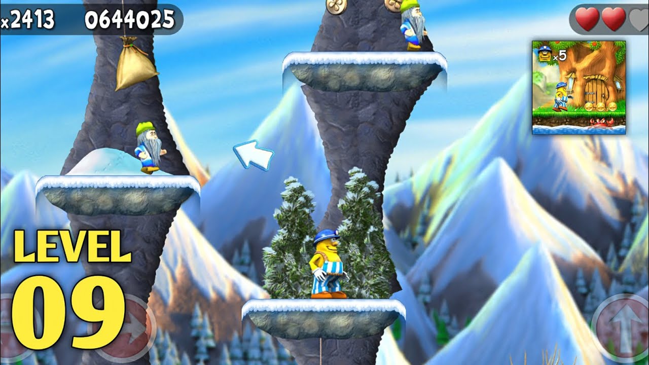 Incredible Jack: Jump & Run Walkthrough Gameplay (iOS, Android) Level 09