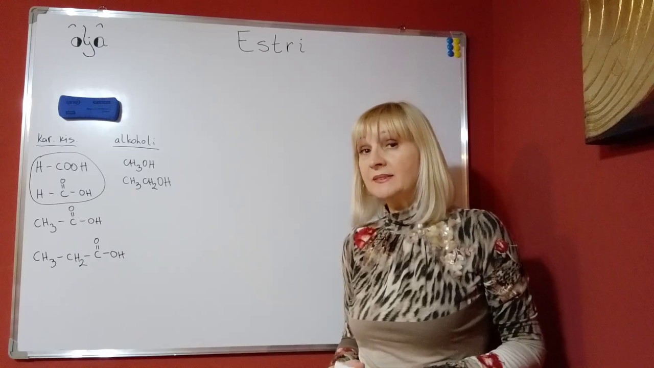Estri.Esterifikacija
