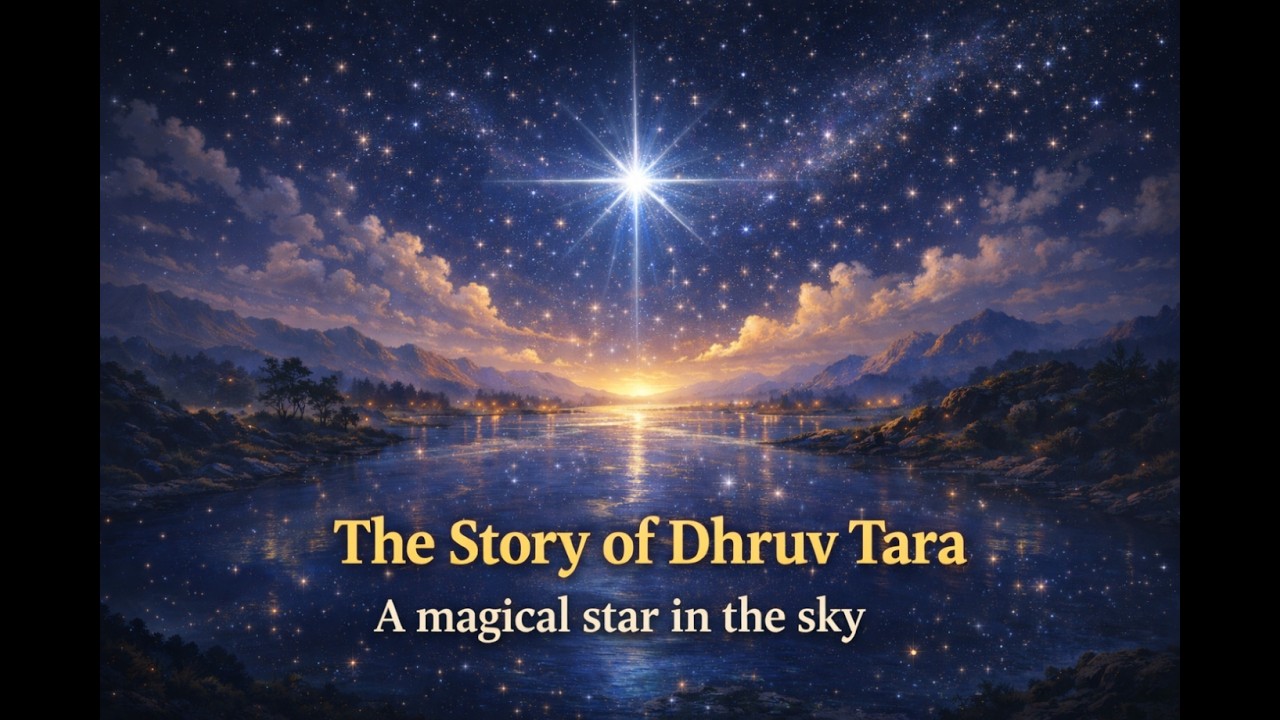 Dhruv Tara – A Magical Tale from the Sky | ध्रुव तारा की कहानी | Neend Ka Safar | Relaxing story