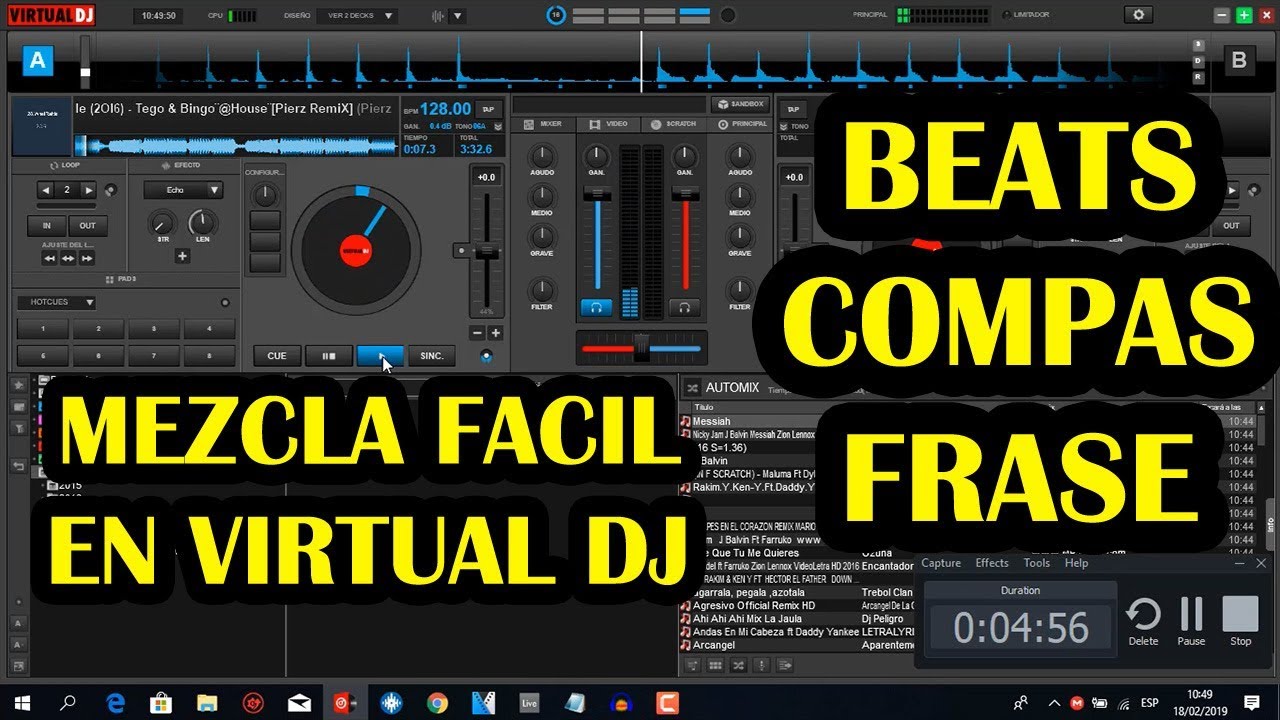 COMO MEZCLAR EN VIRTUAL DJ - LO BASICO PARA MEZCLAR MUSICA