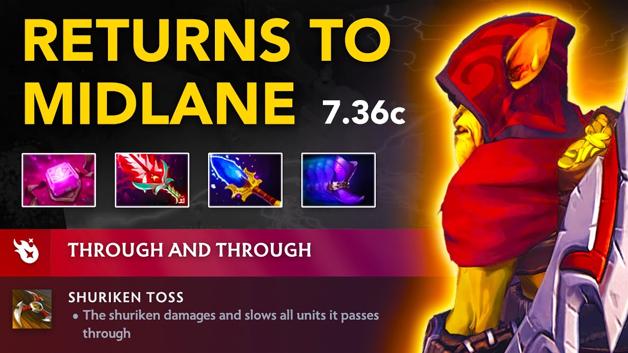 Larl BOUNTY HUNTER Mid - Patch 7.36c | Full Gameplay Dota Class