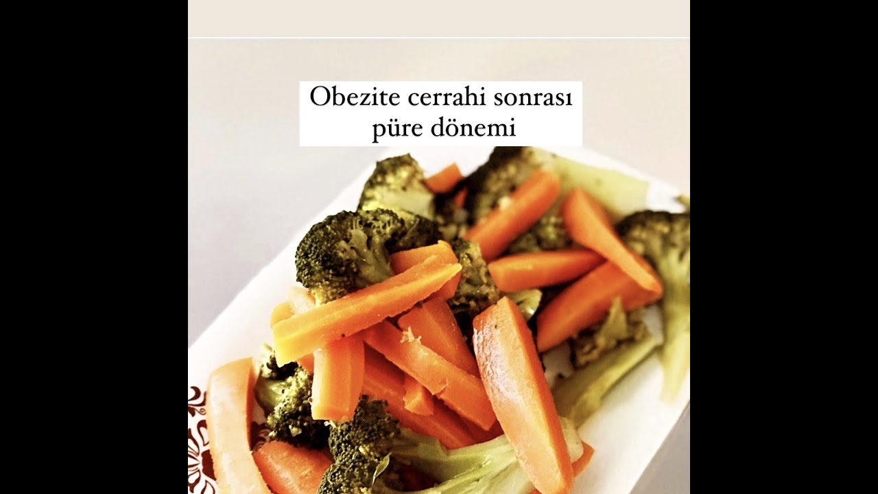 Obezite Cerrahi Sonrası Püre Döneminde Ne Tüketebilirsiniz ? #obezite #püredönemi #tüpmidebeslenme