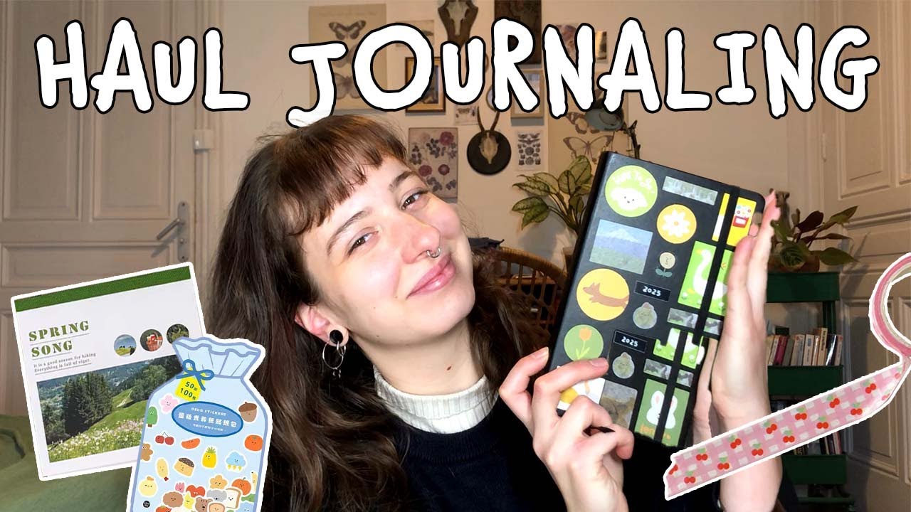 HAUL JOURNALING ✨ papeterie asiatique