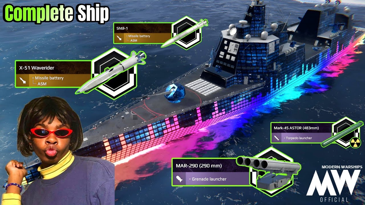 Great Destroyer 🔥 Fully Complete & Competitive 😎 - Modern Warships 