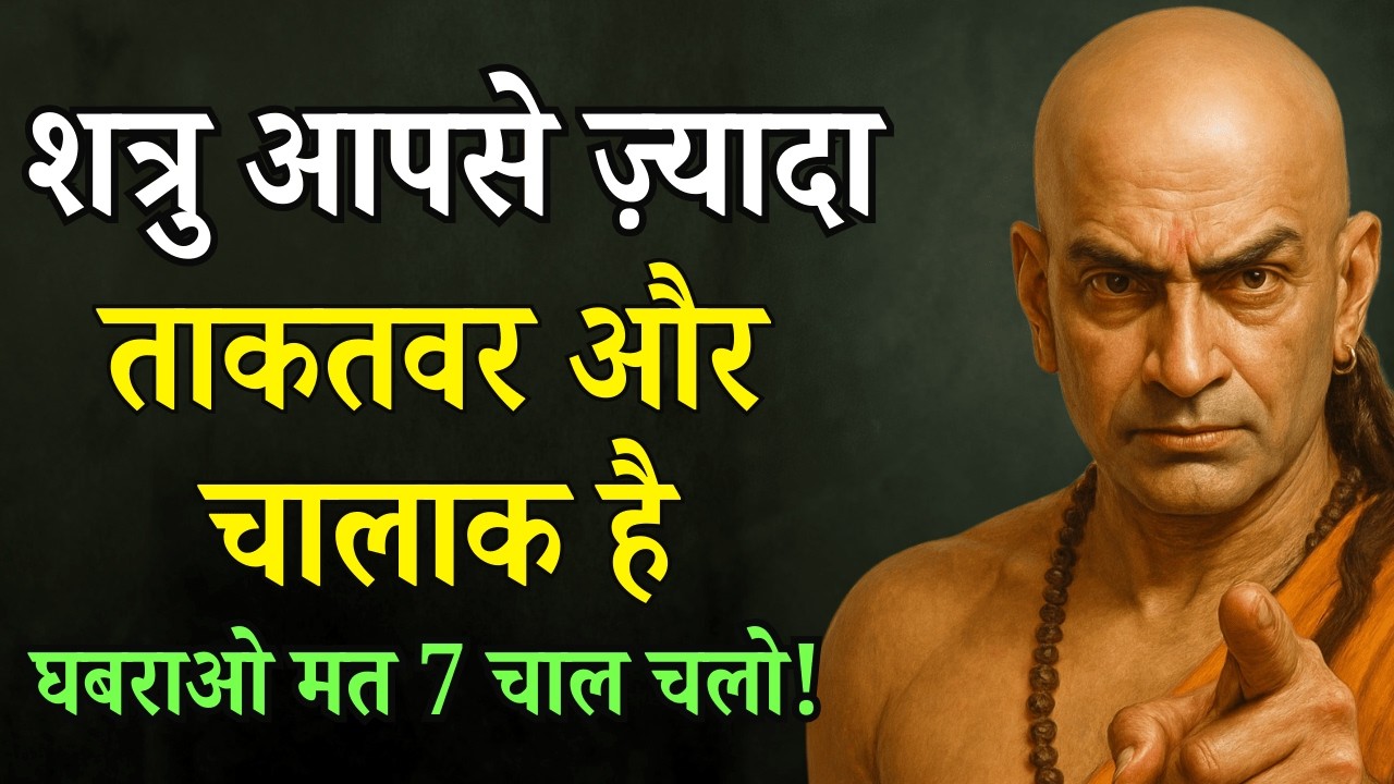 अगर आपका दुश्मन बहुत चालाक और ताकतवर है तो घबराओ मत ये 7 चाले उसे अंदर से तोड़ देगी | Chanakya Niti