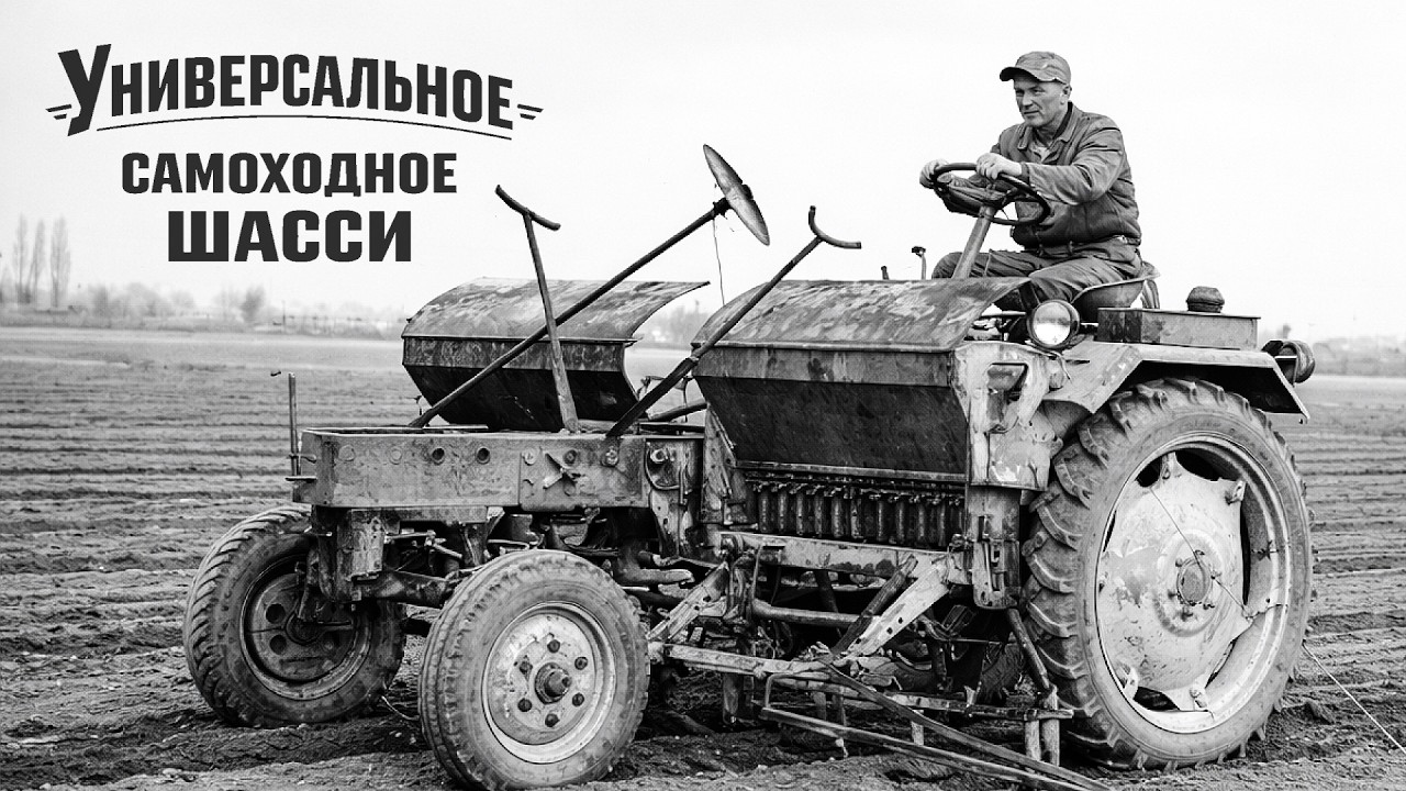 Заднемоторный трактор