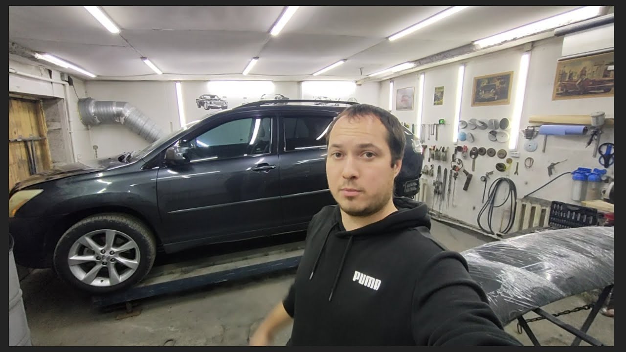 Lexus RX330, подтяжка задка (asslifting) 😂