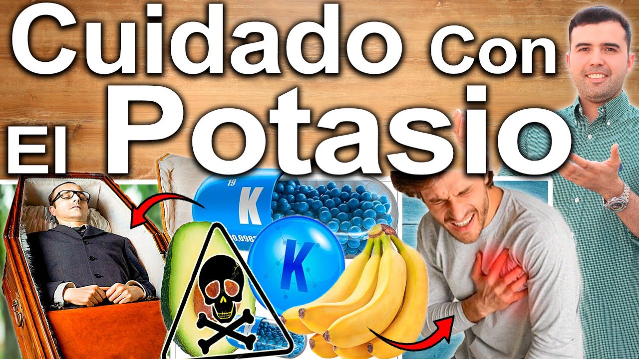 URGENTE! NO TOMES POTASIO ANTES DE VER ESTE VIDEO! - Contraindicaciones Y Consecuencias Del Potasio