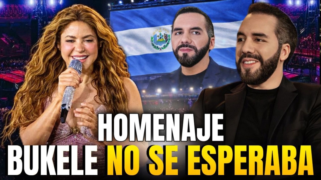 Shakira EXPLOTA con Bukele en Concierto y CONFIESA la Verdad de El Salvador