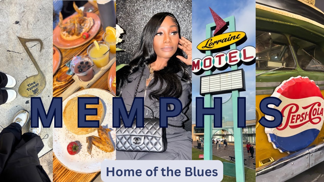 TRAVEL VLOG: Emotional trip, Lorraine Motel & Civil Rights Museum, Beale Street, Memphis Tennessee 