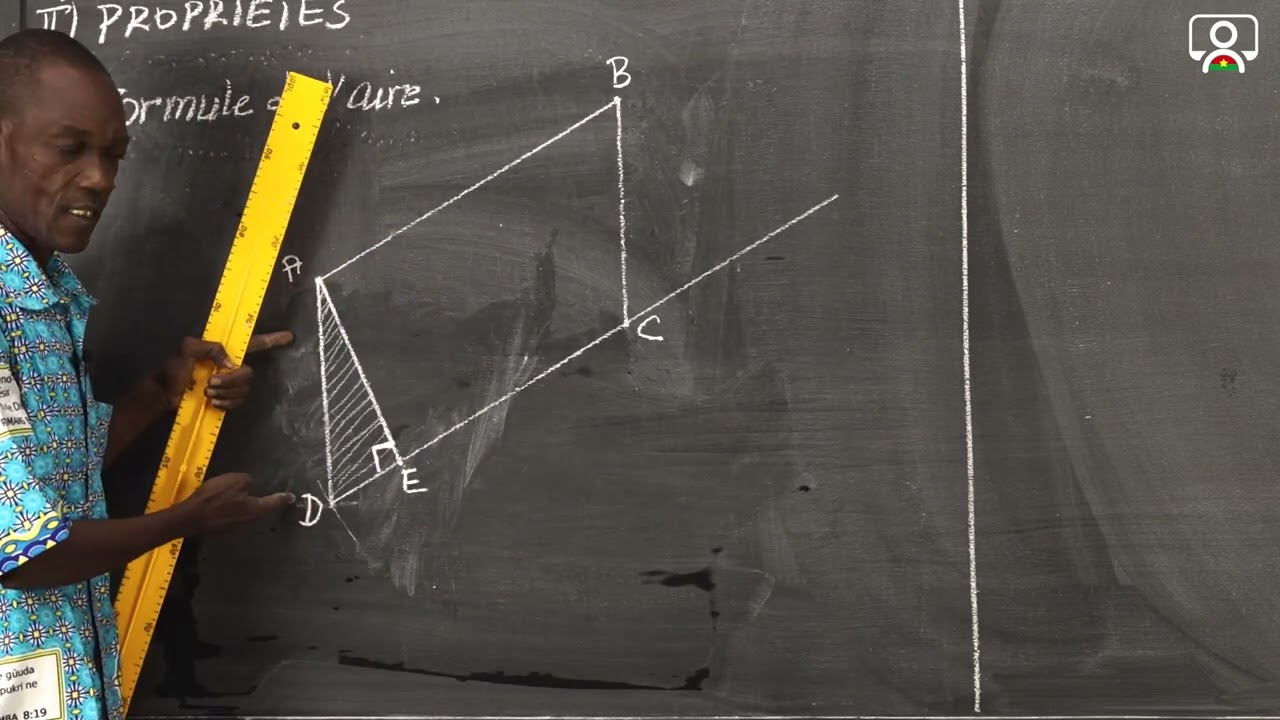 Cours - Sixième - Maths - Activités géométriques :  Le parallélogramme (3e partie)