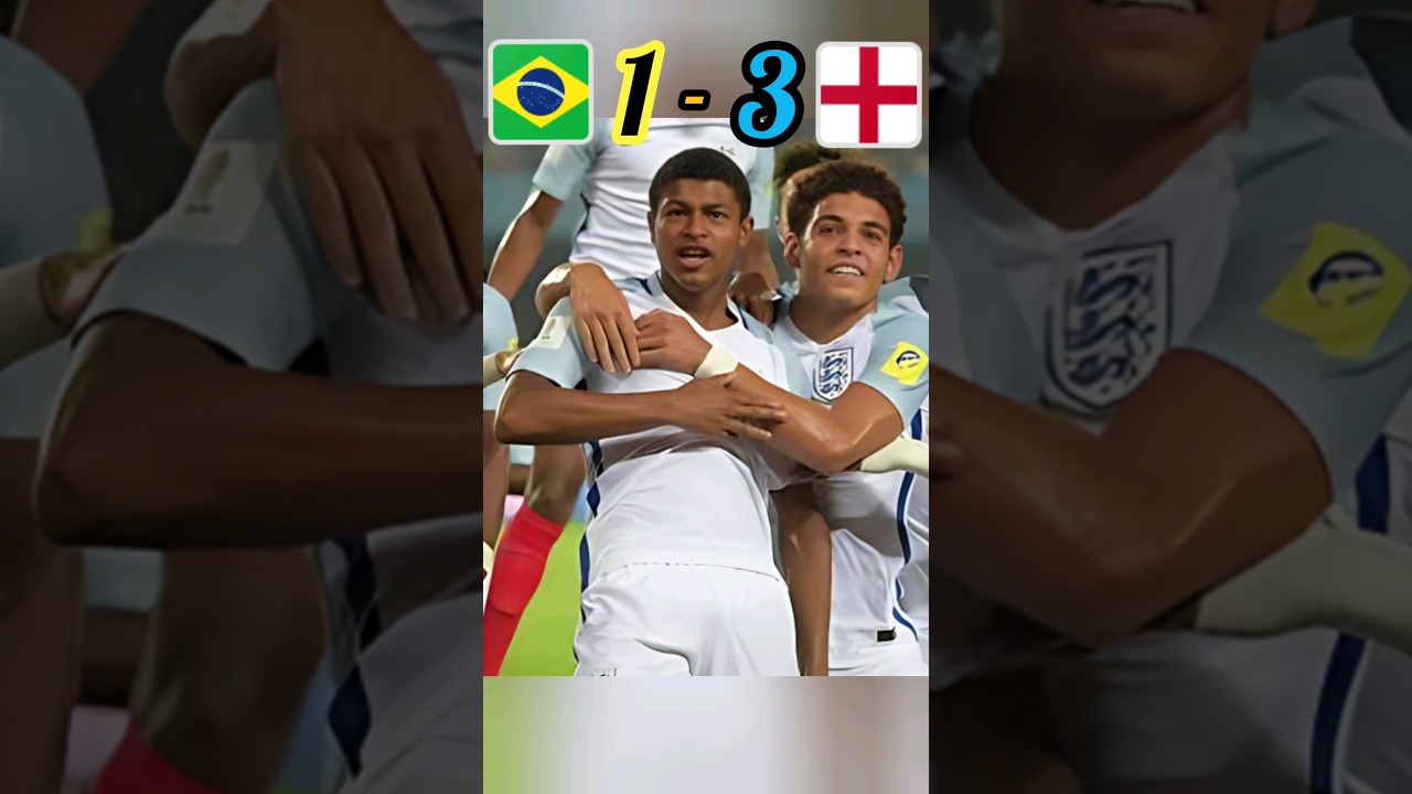 Brazil vs England FIFA U17 World Cup 2017 Match Highlights 