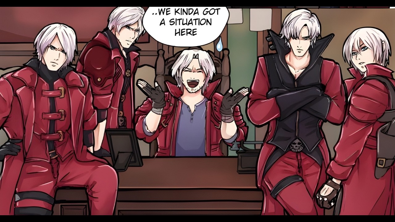 DMC: Into the Dante-verse | Devil May Cry Comic Dub