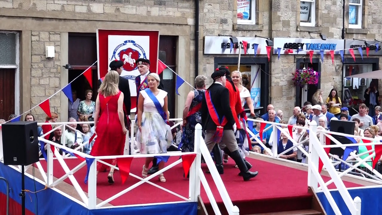 The Callant's Reel at Jethart Callant's Festival 2018