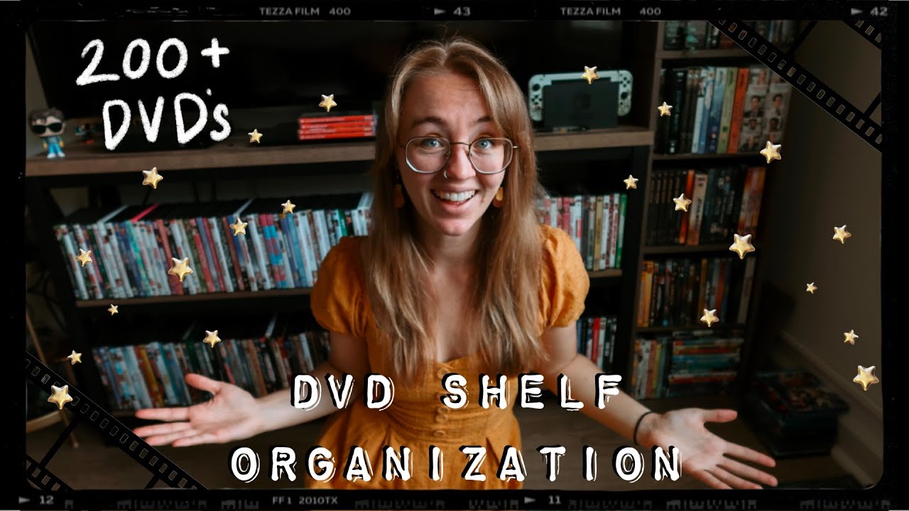 Организуйте мою коллекцию DVD вместе со мной || Коллекция из более чем 200 DVD