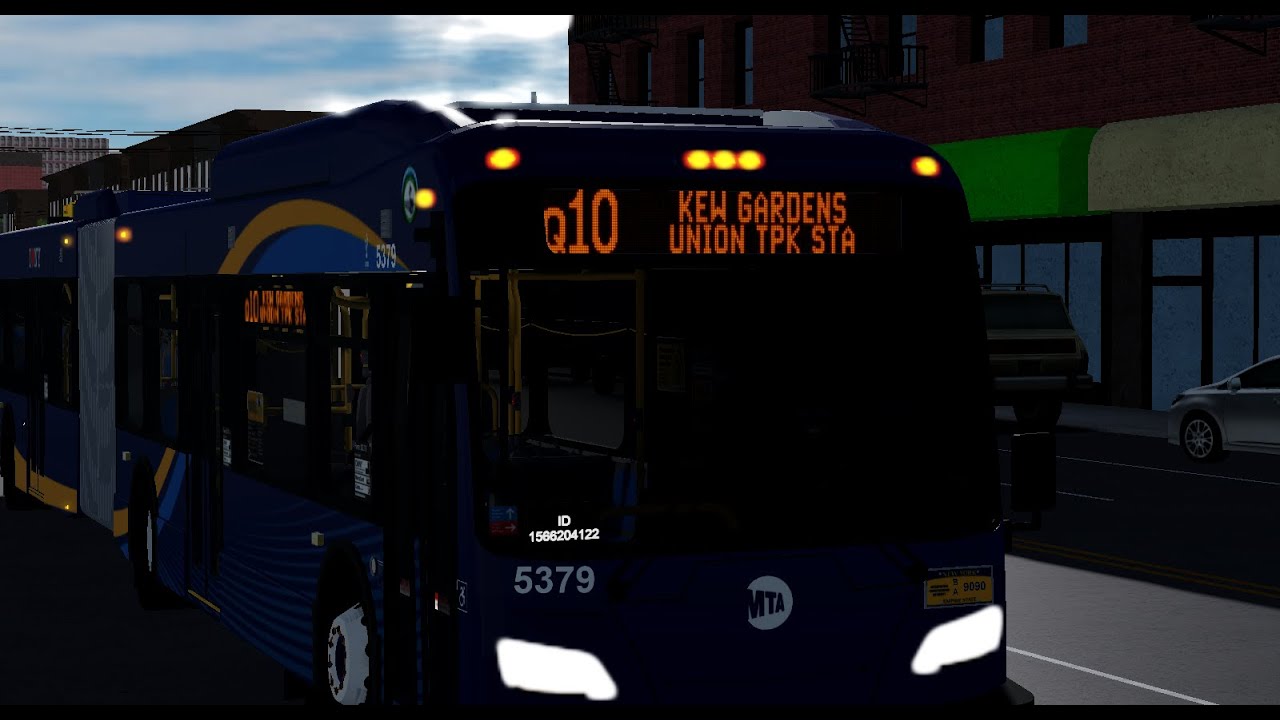 Q10 LTD from JFK Airport to Kews Garden Union TPK STA (Roblox)