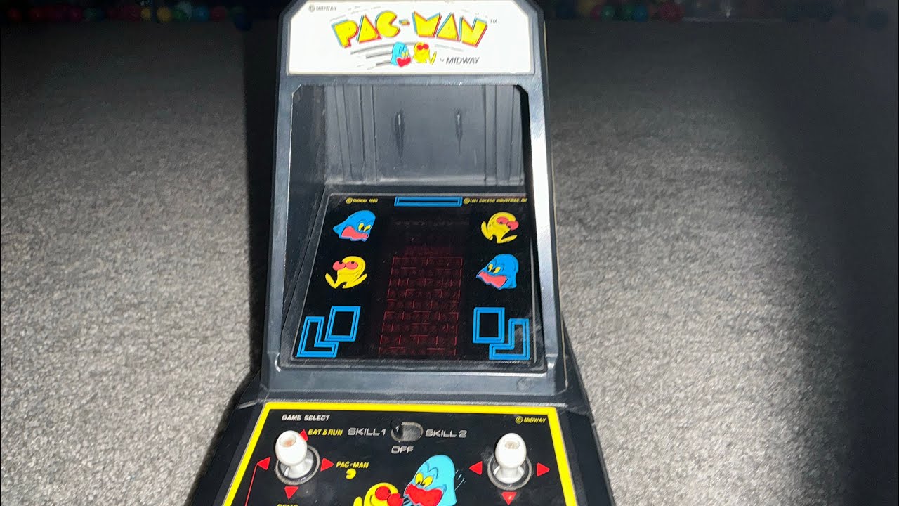 Pac man for the coleco handheld